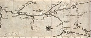 Marquette and jolliet map 1681