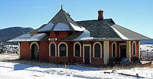 Midland Terminal Railroad Depot (Victor, Colorado)