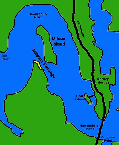 Milsons Passage & Milson Island