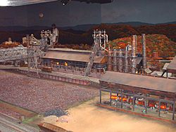 Miniature Railroad & Village - Sharon steelmill