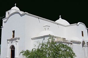 Misión de San Diego de Pitiquito noche