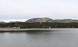 Monument Lake and Mount Herman