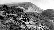Mussel Rock landslide due to 1906 San Francisco Earthquake