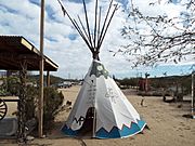New River-Wrangler's Roost Stage Coach Stop-Tee Pee-1890