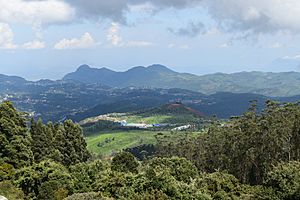 Nilgiri hills view from Doddabetta Peak