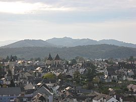 View of Oloron-Sainte-Marie