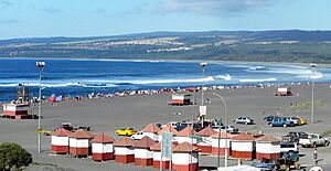 Panoramic view of Pichilemu in 2008