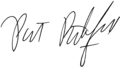 Pat Rothfuss Signature