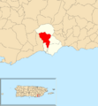Pitahaya, Arroyo, Puerto Rico locator map