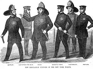 Police uniform NY 1854