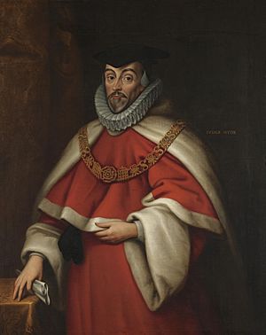 Portrait of Lord Chief Justice Nicholas Hyde