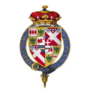 Quartered arms of Sir John Nevill, 1st Marquess of Montagu, KG