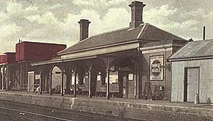 Railway Station - Scone 1900-1