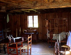 Rebecca Nurse Homestead - Danvers, Massachusetts (interior view)