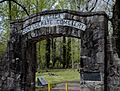 Resaca Confederate cemetery gate