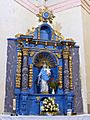Retablo y altar de la Virgen del Rosario