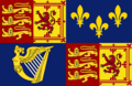 Royal Standard of Great Britain (1707-1714)