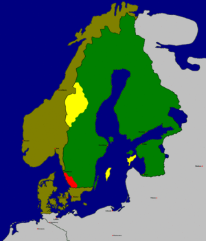 Scandinavia 1645