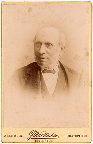 Sir John Struthers MD formal portrait bow tie October 1890 Scotland
