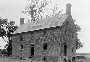 St. Anne's Parish Glebe House, U.S. Route 17 near Route 632, Champlain vicinity (Essex County, Virginia)