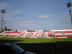 Stary stadion Widzewa - trybuna C