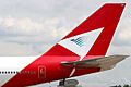 Tail of Qantas Boeing 747-300 leased to Garuda for Hajj MRD-1