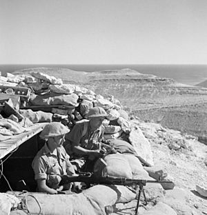 The British Army in North Africa 1941 E6436