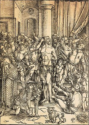 The Scourging of Christ by Albrecht Dürer