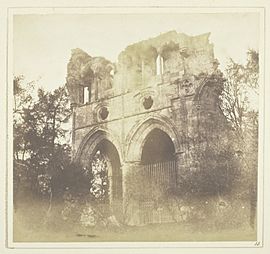 The Tomb of Sir W. Scott, in Dryburgh Abbey by Henry Fox Talbot