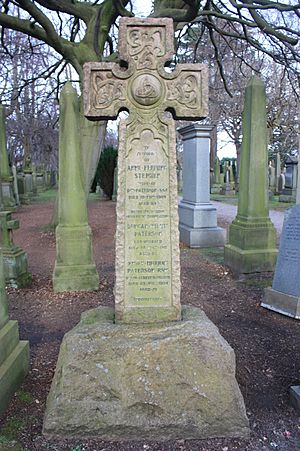 The grave of Emily Murray Paterson, Dean Cemetery, Edinburgh