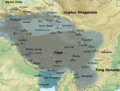 Tibetan empire greatest extent 780s-790s CE