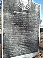 Tonkawa Scouts Texas Historical Marker at Fort Belknap