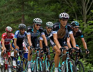 Tour de France 2014, terpstra vertelt een mop die niemand snapt (14869717345)