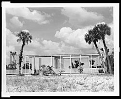 Umbrella House - Exterior (Paul Rudolph, Architect, FAIA)