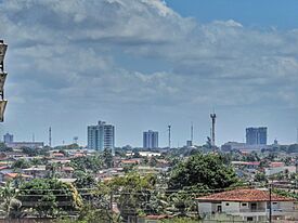 Vista do centro de Macapá