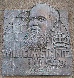 Wilhelm Steinitz plaque