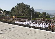 Российские военнослужащие приняли участие в параде в Таджикистане 02
