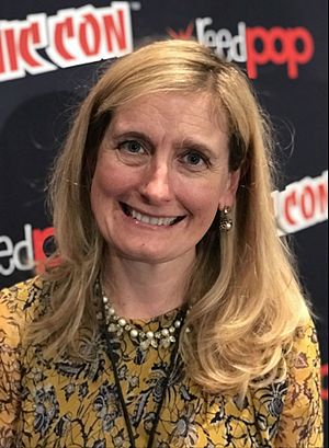 Cowell at the 2017 New York Comic Con