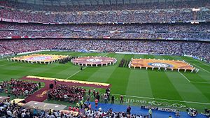 2010 Champions League Final opening ceremony