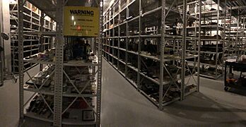 3D Collections Storage, Minnesota History Center