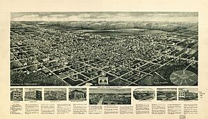 Aero view of Egg Harbor City, New Jersey. LOC 75694723