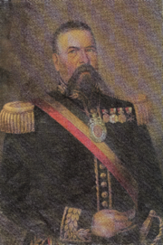 Agustín Morales. Villavicencio, Antonio. c. 1871, Museo de Charcas, Sucre
