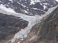 Angel glacier