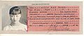 Anna May Wong Imigration document in National Archives