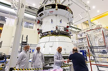 Artemis III ESM3 Engine Nozzle Install Completion (KSC-20260217-PH-JBS01 0002).jpg