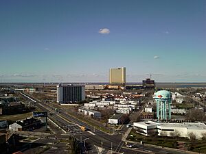 Atlantic City - cityscape looking West