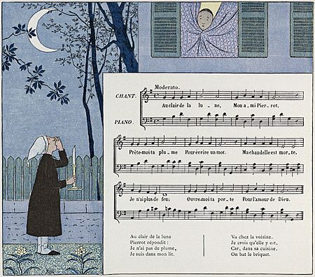 Au Clair de la Lune children's book 2