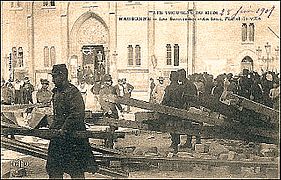 Barricades à Narbonne 1907
