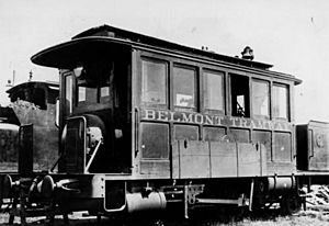 Belmont tram
