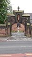 Bishop Eton Church entrance, Liverpool